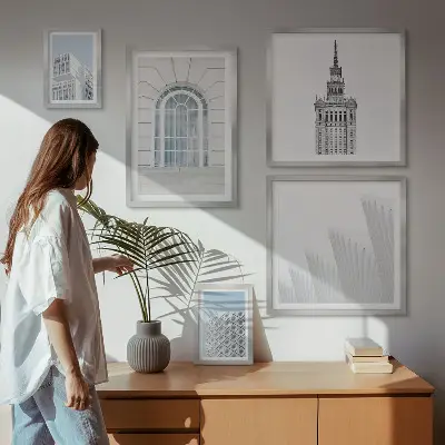 Obraz na stenu moderná architektúra minimalistický štýl