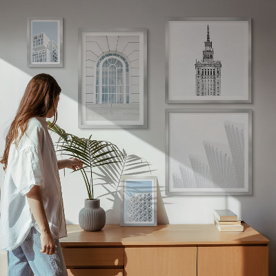 Galéria obrazov na stenu Moderná architektúra minimalizmus