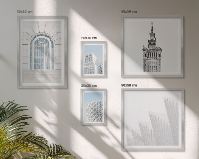 Galéria obrazov na stenu Moderná architektúra minimalizmus