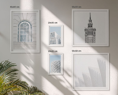 Galéria obrazov na stenu Moderná architektúra minimalizmus