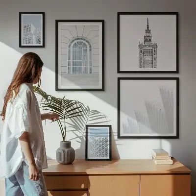 Obraz na stenu moderná architektúra minimalistický štýl