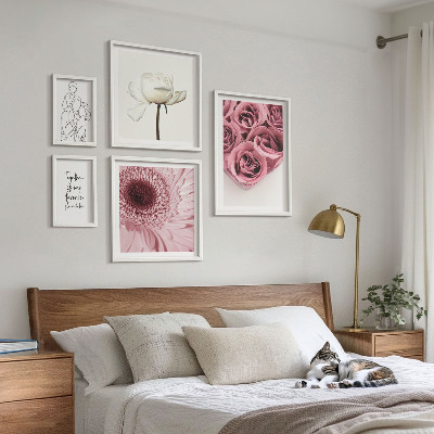 Galéria obrazov na stenu Kvetinové boho inšpirácie