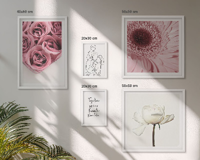 Galéria obrazov na stenu Kvetinové boho inšpirácie