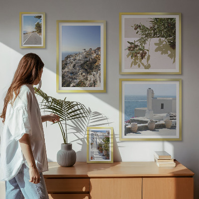 Galéria obrazov na stenu Malebné výhľady na Santorini