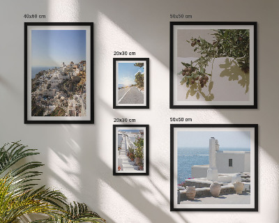 Galéria obrazov na stenu Malebné výhľady na Santorini