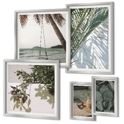 Galéria obrazov na stenu Tropické relaxačné rastliny