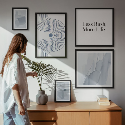 Galéria obrazov na stenu Moderná minimalistická grafika