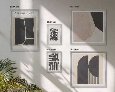 Galéria obrazov na stenu Štýlová minimalistická grafika