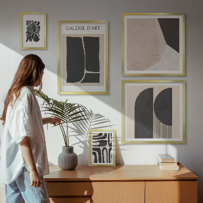 Galéria obrazov na stenu Štýlová minimalistická grafika
