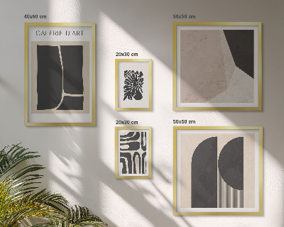 Galéria obrazov na stenu Štýlová minimalistická grafika
