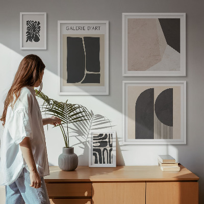 Galéria obrazov na stenu Štýlová minimalistická grafika