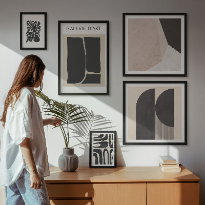Galéria obrazov na stenu Štýlová minimalistická grafika