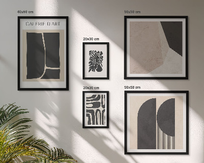 Galéria obrazov na stenu Štýlová minimalistická grafika