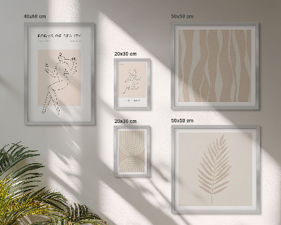 Galéria obrazov na stenu Krásne minimalistické motívy