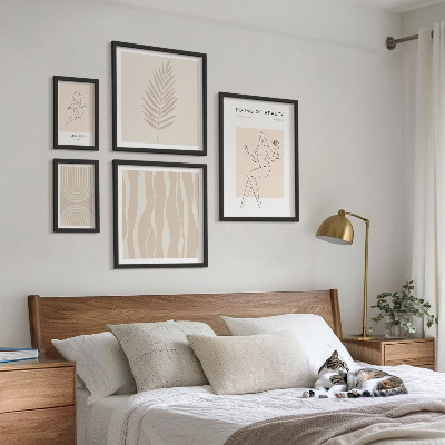 Galéria obrazov na stenu Krásne minimalistické motívy
