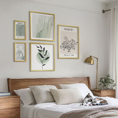 Sada obrazov nad pohovku Moderné minimalistické dekorácie