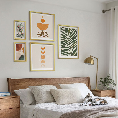 Galéria obrazov na stenu Rastlinné vzory boho tvary