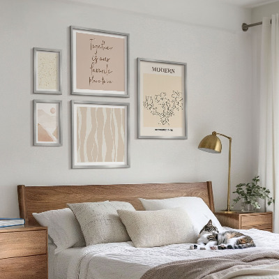Sada obrazov nad pohovku Moderný minimalistický štýl