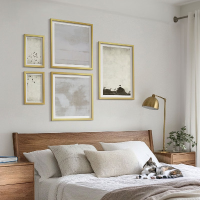Galéria obrazov na stenu Minimalistické vtáky za letu