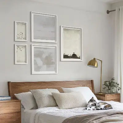Obraz na stenu Minimalistické vtáky motív vtákov za letu