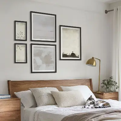 Obraz na stenu Minimalistické vtáky motív vtákov za letu