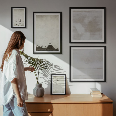 Galéria obrazov na stenu Minimalistické vtáky za letu