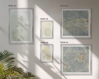 Galéria obrazov na stenu pastelové akvarelové textúry