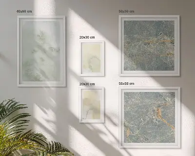 Galéria obrazov na stenu pastelové akvarelové textúry