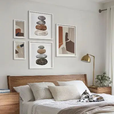 Galéria obrazov na stenu abstraktné boho umenie