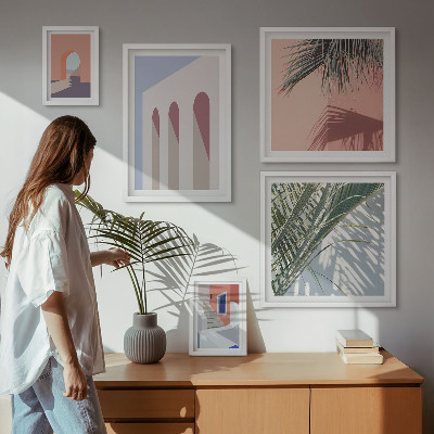 Galéria obrazov na stenu Ilustrácie mestskej architektúry