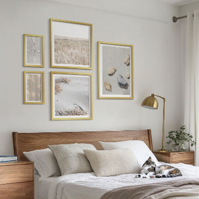 Galéria obrazov na stenu Boho prírodné textúry