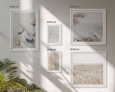 Galéria obrazov na stenu Boho prírodné textúry