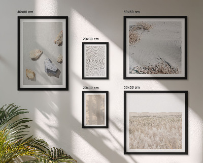 Galéria obrazov na stenu Boho prírodné textúry