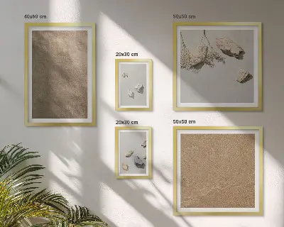 Obraz na stenu Prírodné štruktúry kamennej pláže galéria