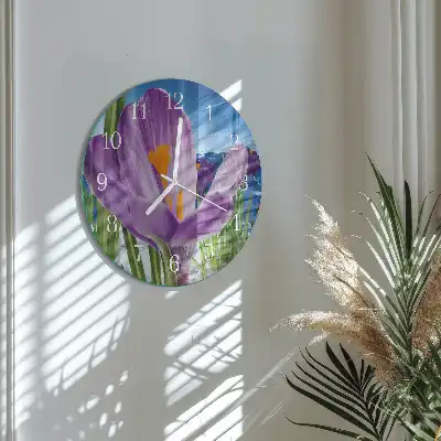 Okrúhle hodiny na stenu Jar